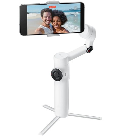 Insta360 Flow 2 Tracker Bundle stabiliz�tor b�l� Tech-Protect PC6X6 prodlu�ovac� kabel 2m 6x z�suvka, 3x USB-A 3x USB-C 