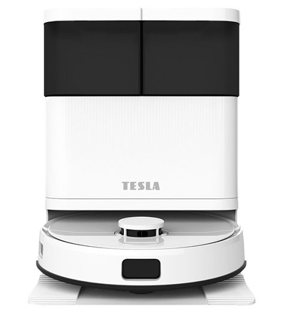 TESLA RoboStar iQ900 Ultra robotick� vysava� se samo�i�t�n�m b�l� Tech-Protect PC6X6 prodlu�ovac� kabel 2m 6x z�suvka, 3x USB-A 3x USB-C 