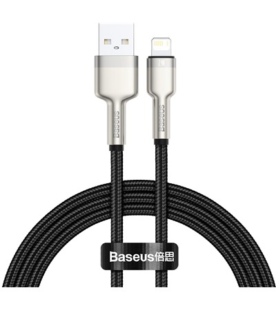 Baseus Cafule Series USB-A / Lightning 1m opleten ern kabel Sleva 15% na organizr kabel
