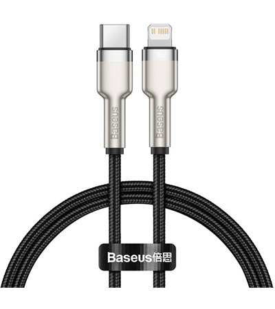 Baseus Cafule Series USB-C / Lightning 20W 0,25m opleten ern kabel Sleva 15% na organizr kabel  