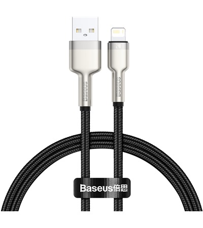 Baseus Cafule Series USB-A / Lightning 0,25m opleten ern kabel Sleva 15% na organizr kabel  