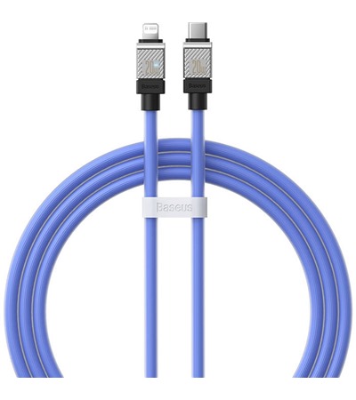 Baseus CoolPlay USB-C / Lightning 20W 1m bílý kabel