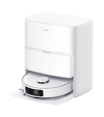 MOVA P50 Ultra robotick vysava se samoitnm bl Tech-Protect PC6X6 prodluovac kabel 2m 6x zsuvka, 3x USB-A 3x USB-C 