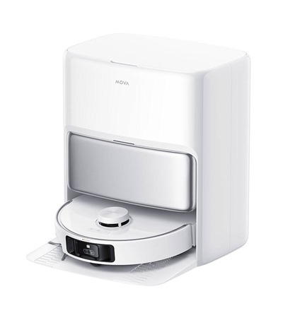 MOVA P50 Pro Ultra robotick vysava se samoitnm bl Tech-Protect PC6X6 prodluovac kabel 2m 6x zsuvka, 3x USB-A 3x USB-C 