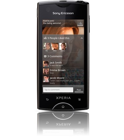 Sony Ericsson ST18i Xperia Ray Black