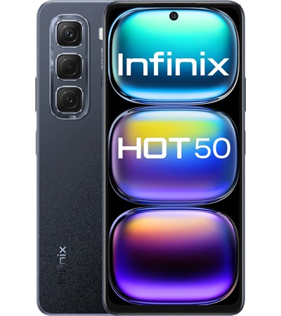 Infinix Hot 50 8GB / 128GB Dual SIM Sleek Black Samsung PRO Ultimate SDXC 256GB + USB adaptr 