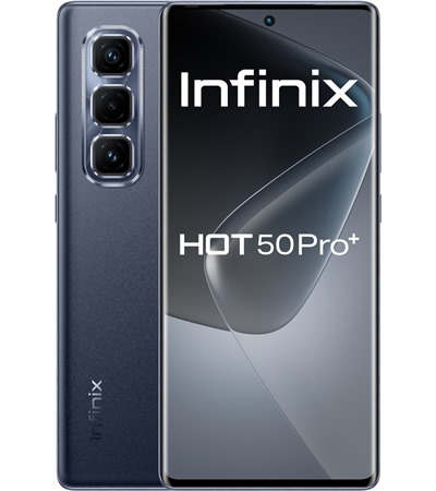 Infinix Hot 50 Pro+ 8GB / 256GB Dual SIM Sleek Black Samsung PRO Ultimate SDXC 256GB + USB adaptr 