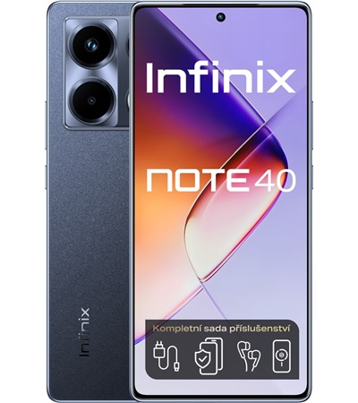 Infinix Note 40 8GB / 256GB Dual SIM Obsidian Black