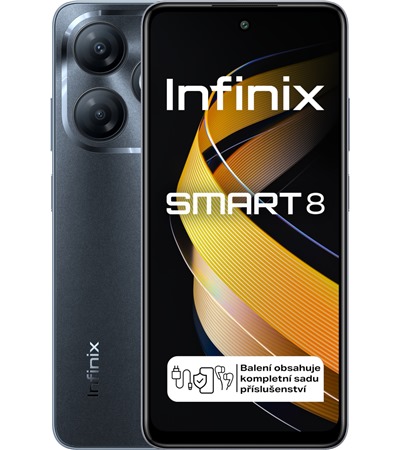 Infinix Smart 8 3GB / 64GB Dual SIM Timber Black