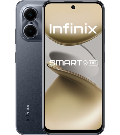 Infinix Smart 9 HD 4GB / 64GB Dual SIM Metallic Black