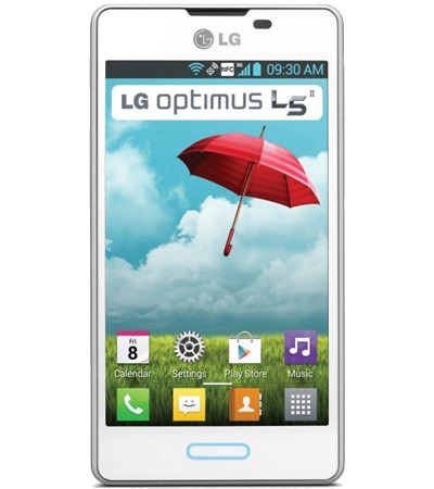 LG E460 Optimus L5 II White