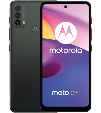 Motorola Moto E40 4GB / 64GB Dual SIM Carbon Grey