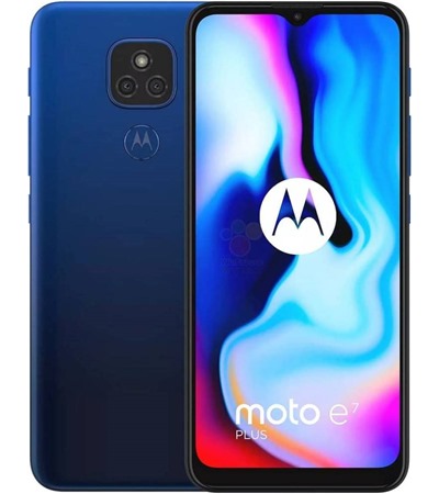 Motorola Moto E7 Plus 4GB / 64GB Dual SIM Misty Blue
