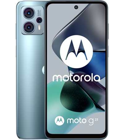 Motorola Moto G23 8GB / 128GB Dual SIM Steel Blue 4smarts GaN Flex Pro 200W PD / QC nabjeka s prodluovacm adaptrem ,Baseus Compact 30W PD / QC nabjeka ern ,LDNIO SC10610 prodluovac kabel 2m 10x zsuvka, 5x USB-A, 1x USB-C bl ,Sleva 10% sklo ,SLEVA 20% na pouzdro