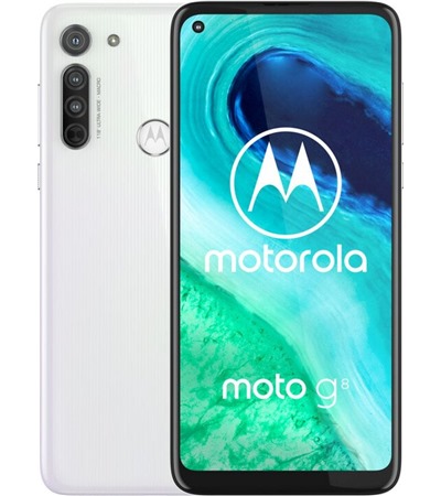 Motorola Moto G8 4GB / 64GB Dual SIM Pearl White