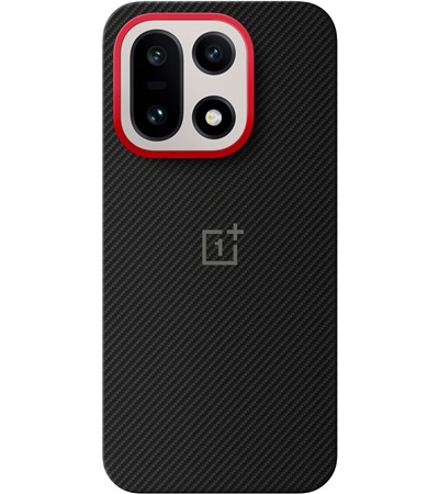 OnePlus aramidov kryt se zabudovanmi magnety pro OnePlus 15 ern