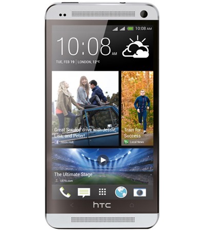 HTC One M7 Silver Dual-SIM