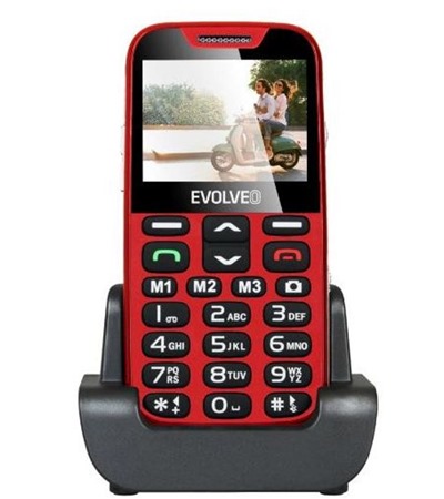 EVOLVEO EasyPhone XD Red