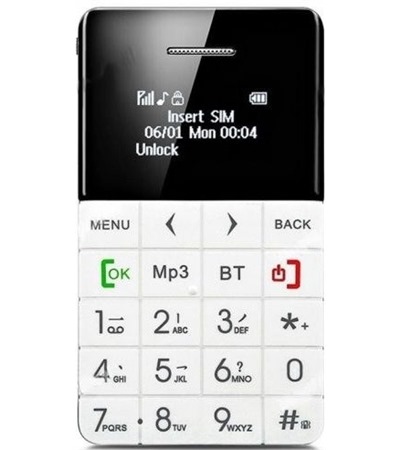 CUBE1 CardPhone White