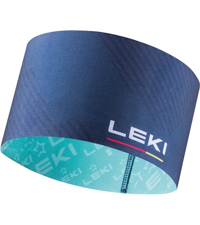 LEKI XC Headband, dark denim-mint, One size