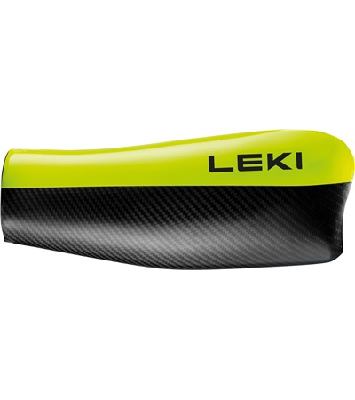 LEKI Forearm Protector Carbon Flex 3.0 Small, carbon structure-neonyellow, Small