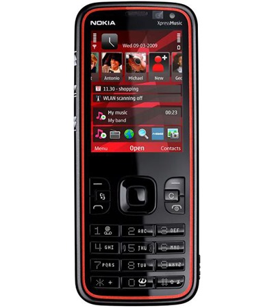 Nokia 5630 Black Red XpressMusic