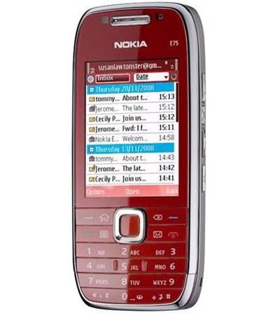 Nokia E75 Red