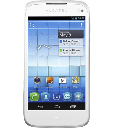 Alcatel One Touch 997D White Matt