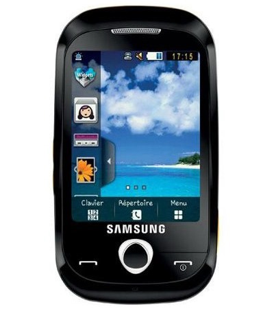 Samsung S3650 Corby Chrome Yellow