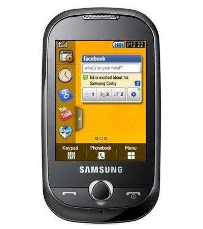 Samsung S3650 Corby Festival Orange