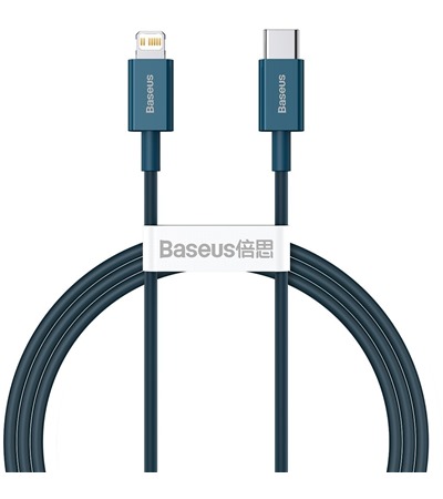 Baseus Superior Series USB-C / Lightning 20W 1m ern kabel
