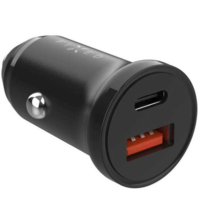 FIXED 20W PD nabjeka do auta s 1x USB-A a 1x USB-C vstupem ern Tech-Protect PC6X6 prodluovac kabel 2m 6x zsuvka, 3x USB-A 3x USB-C 