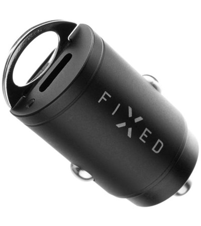 FIXED 30W nabíječka do auta s kabelem USB-C / USB-C 1,2m černá 4smarts GaN Flex Pro 200W PD / QC nabíječka s prodlužovacím adaptérem ,Sleva 15% na organizér kabelů