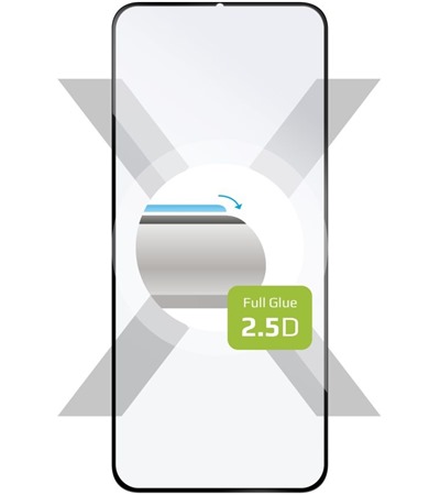 FIXED Full-Cover tvrzen� sklo pro HONOR X6a �ern�