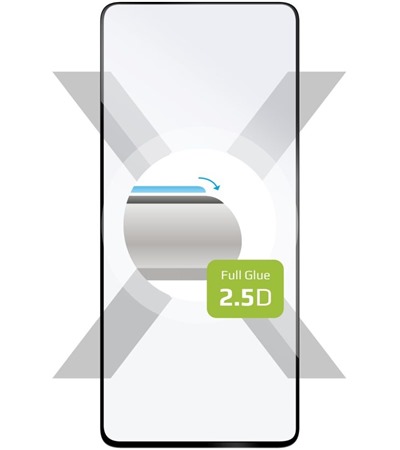 FIXED Full-Cover tvrzen sklo pro OPPO A79 5G ern