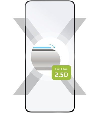 FIXED Full-Cover tvrzen� sklo pro POCO F6 Pro �ern� SLEVA 100% na lens 