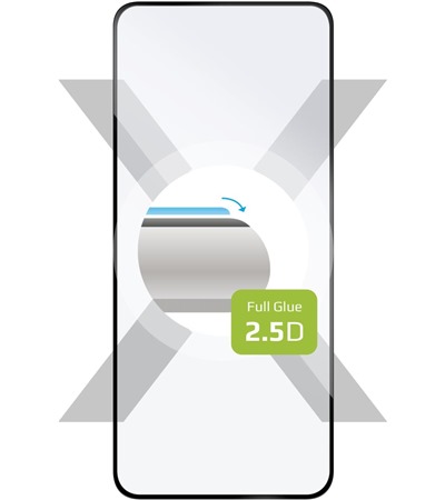 FIXED Full-Cover tvrzen sklo pro vivo Y01 Full-Frame ern