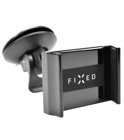 FIXED FIX3 univerzln drk na eln sklo, palubn desku pro smartphony o ce 6 - 9 cm ern