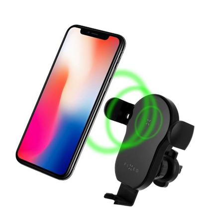 FIXED Matic automatick drk do auta s 15W bezdrtovm nabjenm ern