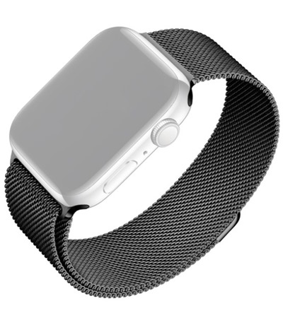 FIXED Mesh Strap nerezov emnek pro Apple Watch 38 / 40 / 41mm stbrn