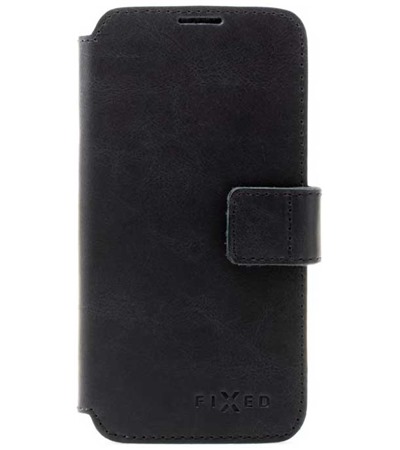 FIXED ProFit flipov pouzdro pro Apple iPhone 16 Pro ern SLEVA 100% na lens 