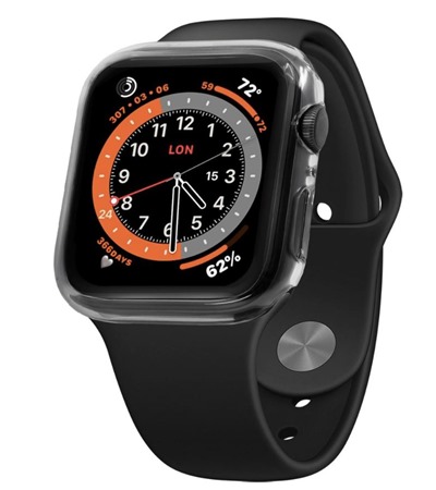 FIXED Pure 2v1 pouzdro s tvrzenm sklem pro Apple Watch 45mm ir