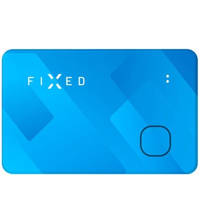 FIXED Tag Card smart tracker s podporou Find My modrý