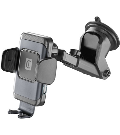 CellularLine Hug Air držák do auta s bezdrátovým nabíjením 10W černý