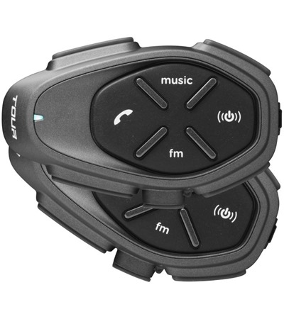 CellularLine Interphone TOUR HD Bluetooth headset pro uzaven a oteven pilby Twin Pack SLEVA 4% na IPDISPLAY 