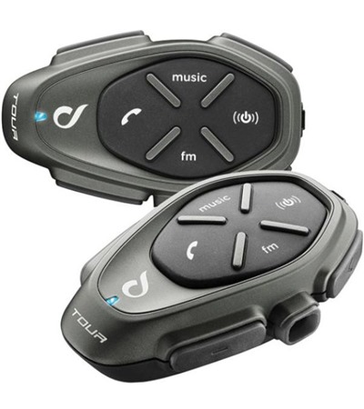 CellularLine Interphone TOUR Bluetooth handsfree pro uzaven a oteven pilby Twin Pack ZDARMA 500 K na benzn od OMV ,ZDARMA drk na motorku v hodnot 499K ,SLEVA na FIXED drk