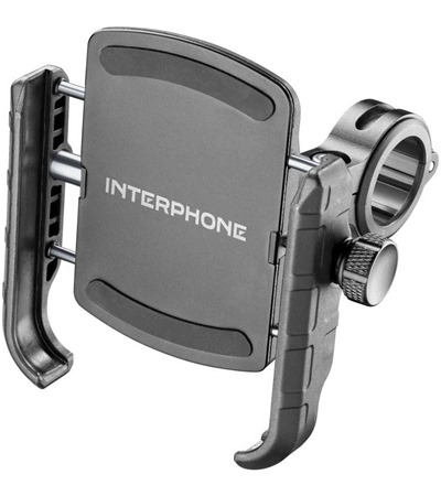 CellularLine Interphone Crab univerz�ln� dr��k na motorku, kolo s antivibra�n�m modulem �ern�