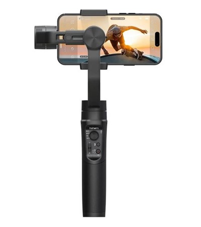 Hohem iSteady Mobile+ basic (2024) stabiliztor ern Tech-Protect PC6X6 prodluovac kabel 2m 6x zsuvka, 3x USB-A 3x USB-C 