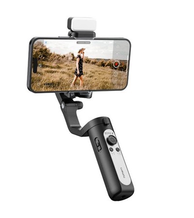 Hohem iSteady XE Kit stabiliz�tor �ern� Tech-Protect PC6X6 prodlu�ovac� kabel 2m 6x z�suvka, 3x USB-A 3x USB-C 