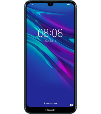 Huawei Y6 2019 2GB / 32GB Dual-SIM Sapphire Blue - vystaven� kus - z�ruka 1 rok